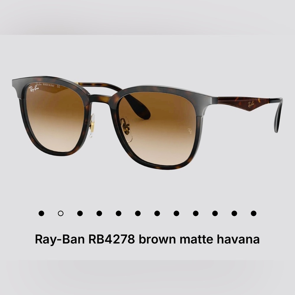 Authentic Havana Rayban Sunglasses